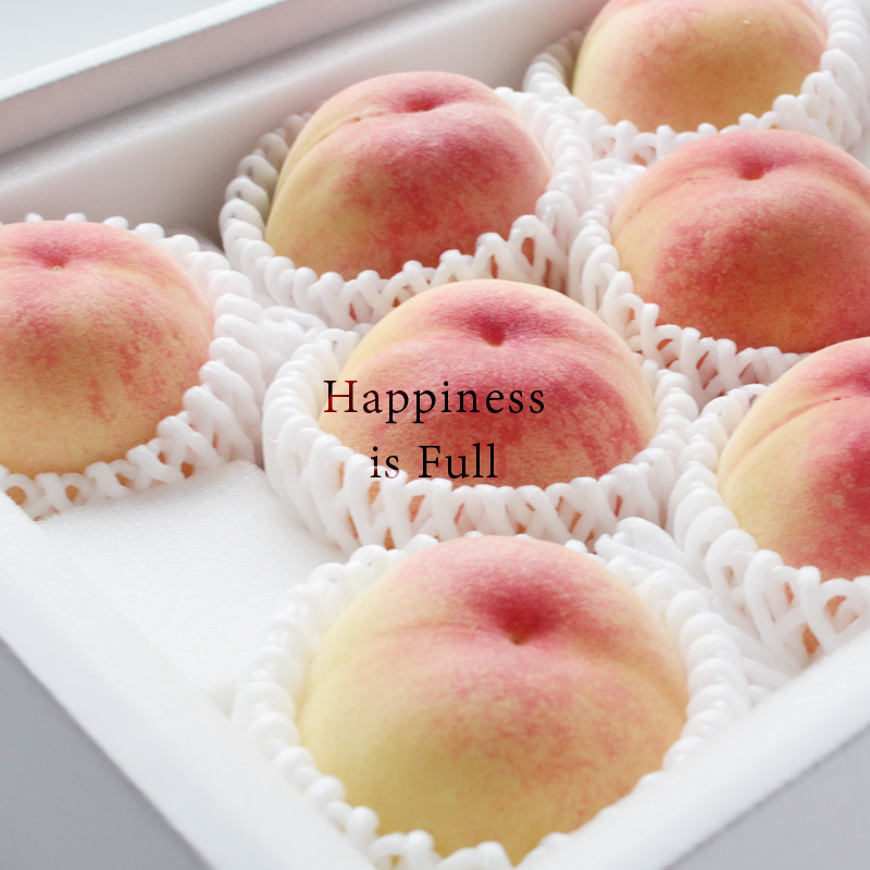 箱入りの桃通販